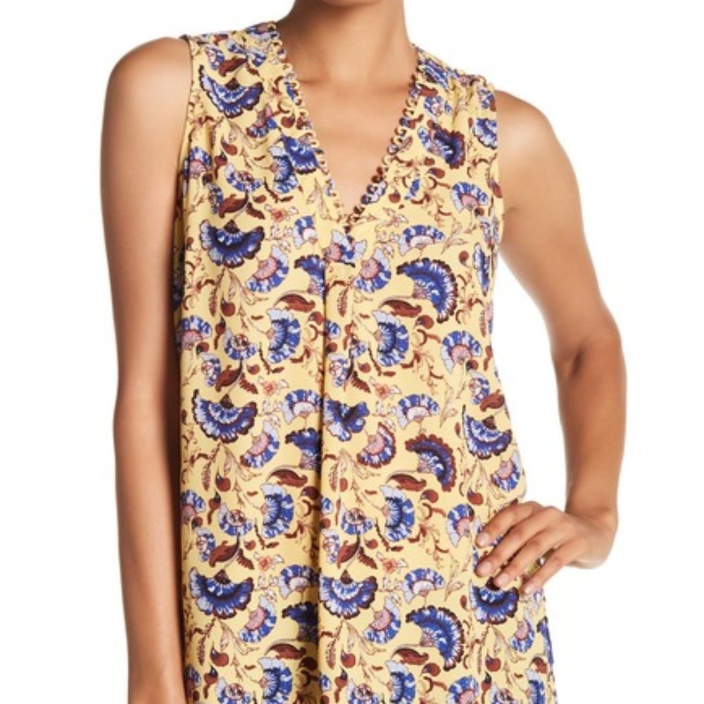 DR2 Daniel Rainn Loop Trim Tunic Tank Top